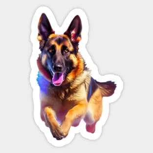 German Shepherd Sticker